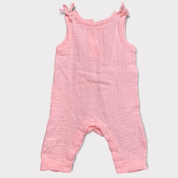 Chick PEA | 3/$15 Baby Pink Romper - Picture 1 of 4